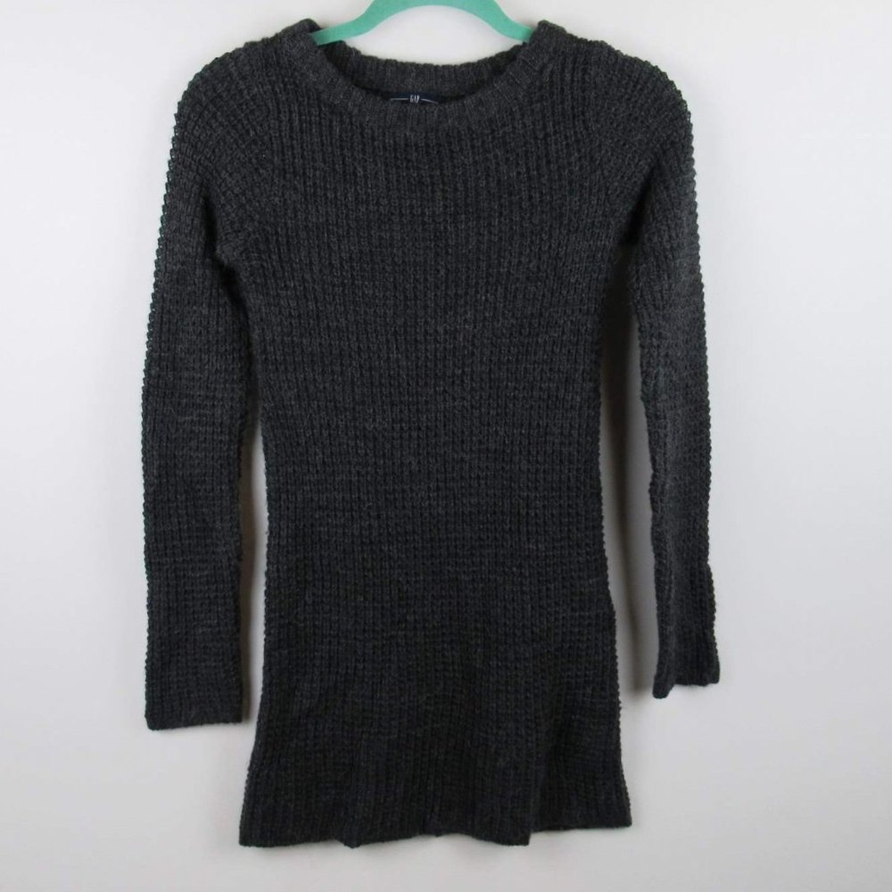 NWOT GAP Wool Alpaca Knit Long Sleeve Sweater Dress sz XS